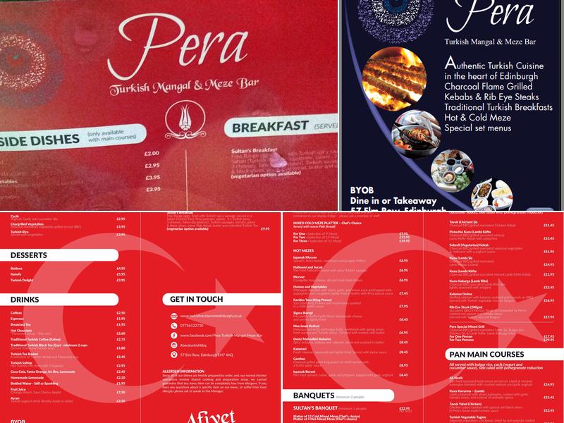 Pera Menu
