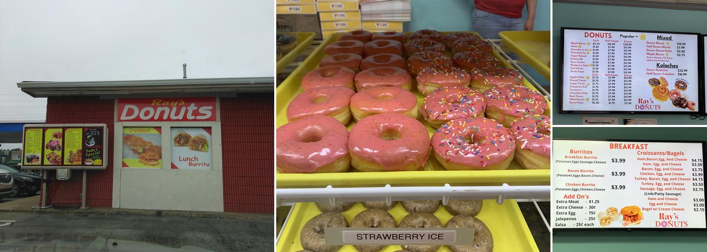 Ray's Donuts Menu