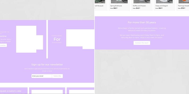 Clays Creative Corner Bakery Menu