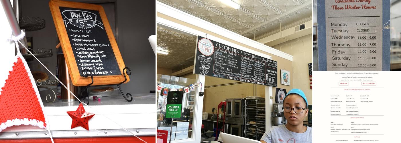 Crave Pie Studio Menu