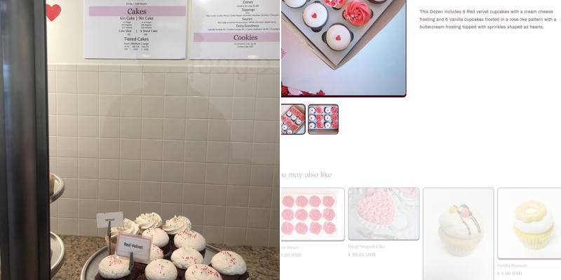 Cupcake People Menu