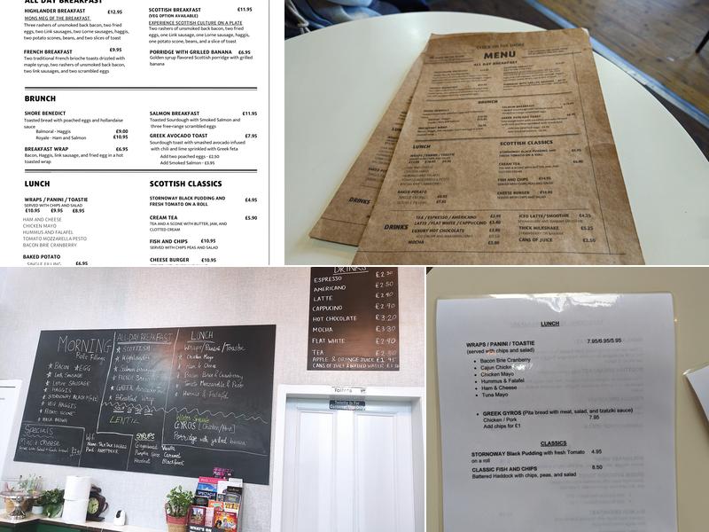 The Clock Cafe & Bistro Menu