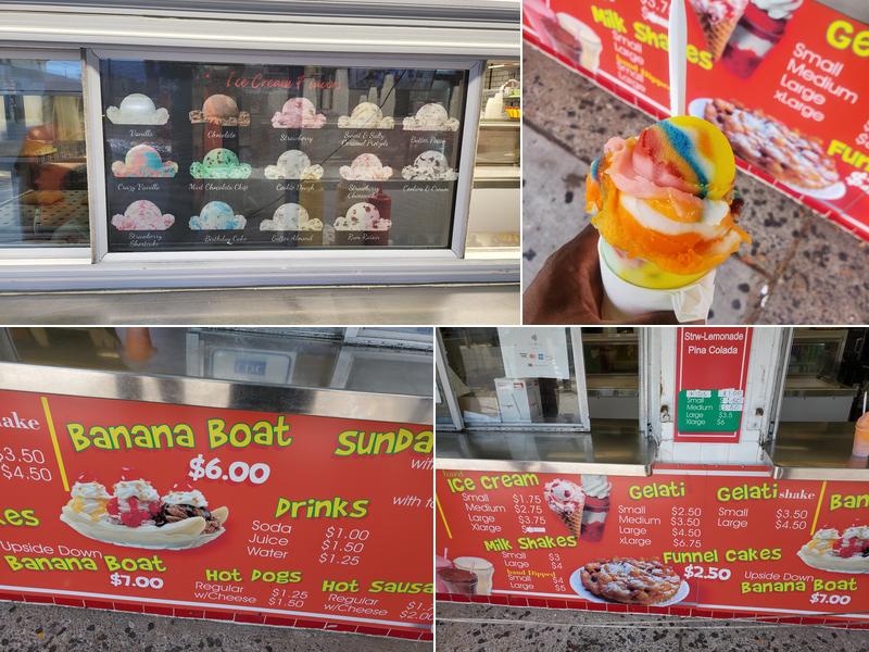 Morrone's Water Ice Menu