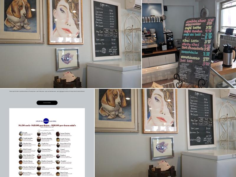 Velvet Sky Bakery Menu