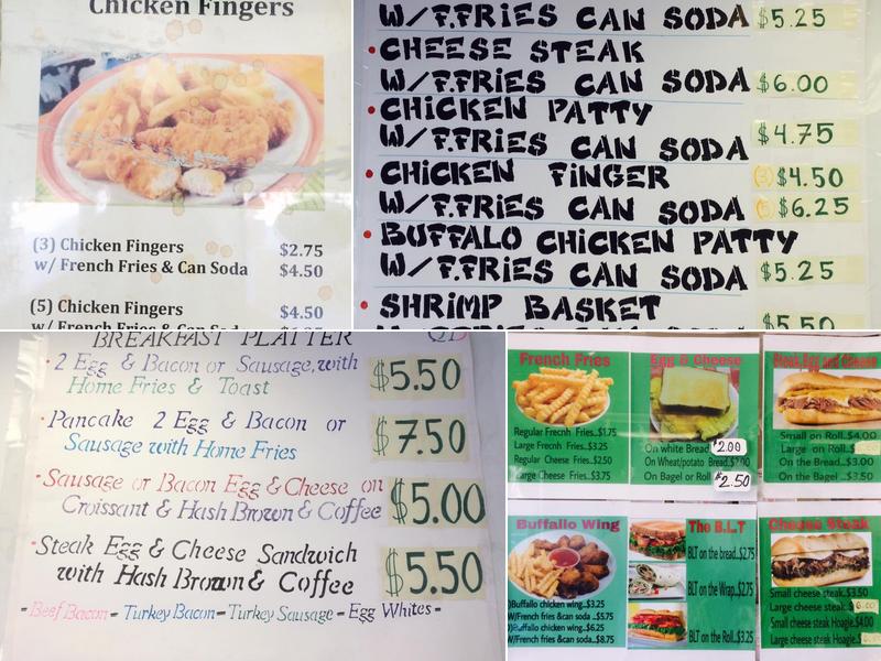 Mom's Quality Donuts Menu