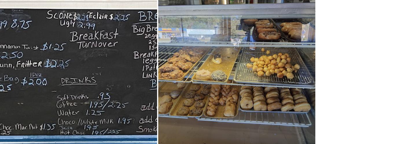 Nanee's Donut Hole Menu