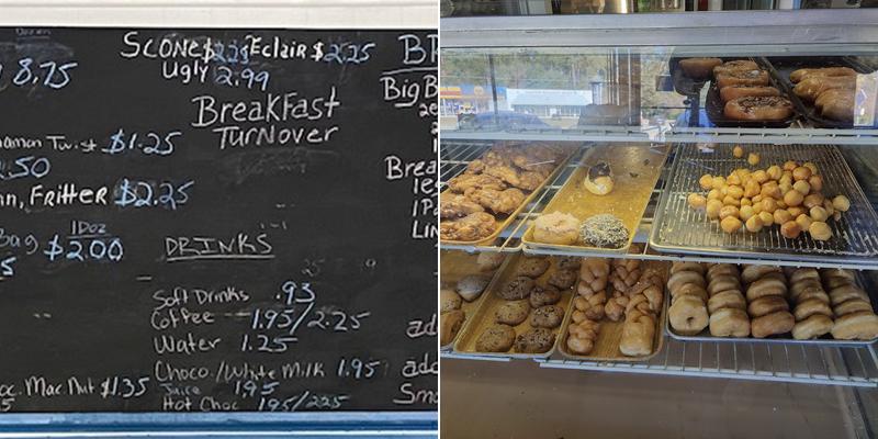 Nanee's Donut Hole Menu
