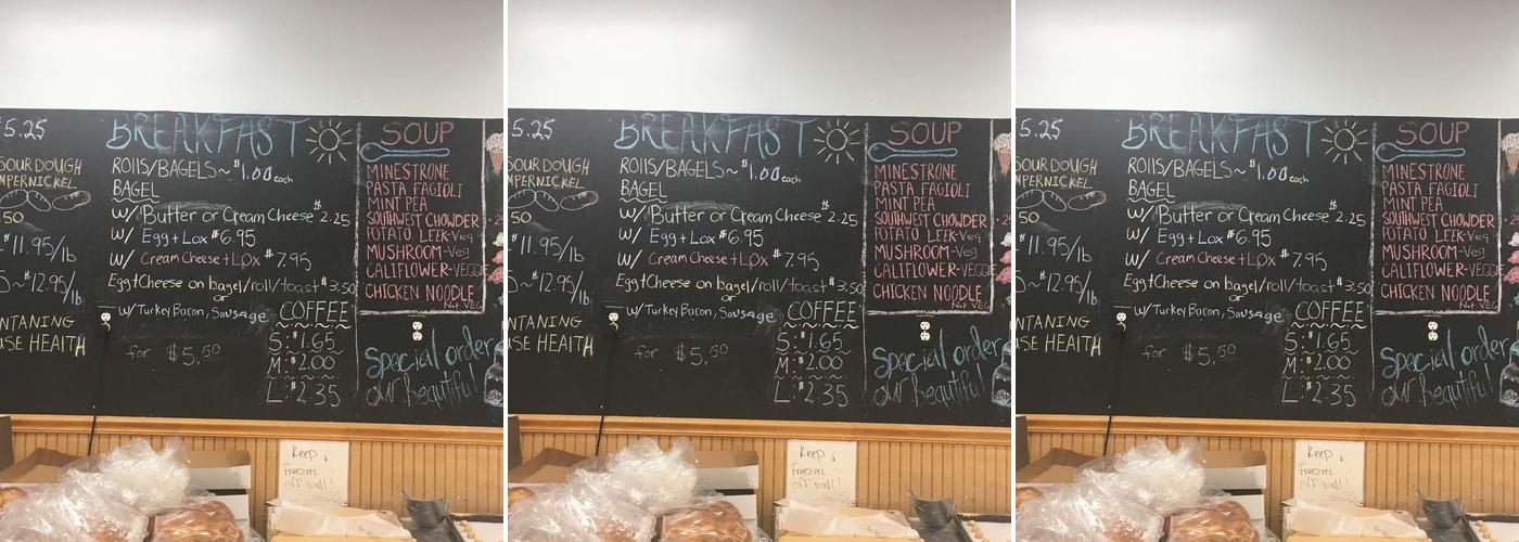 Baker's Kitchen LLC Menu