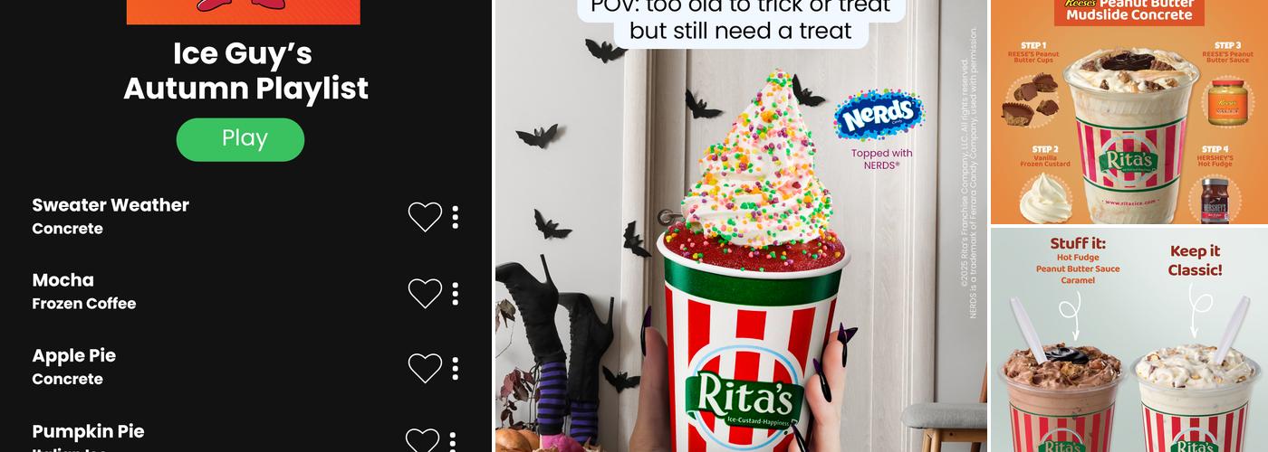 Rita's Italian Ice & Frozen Custard Menu