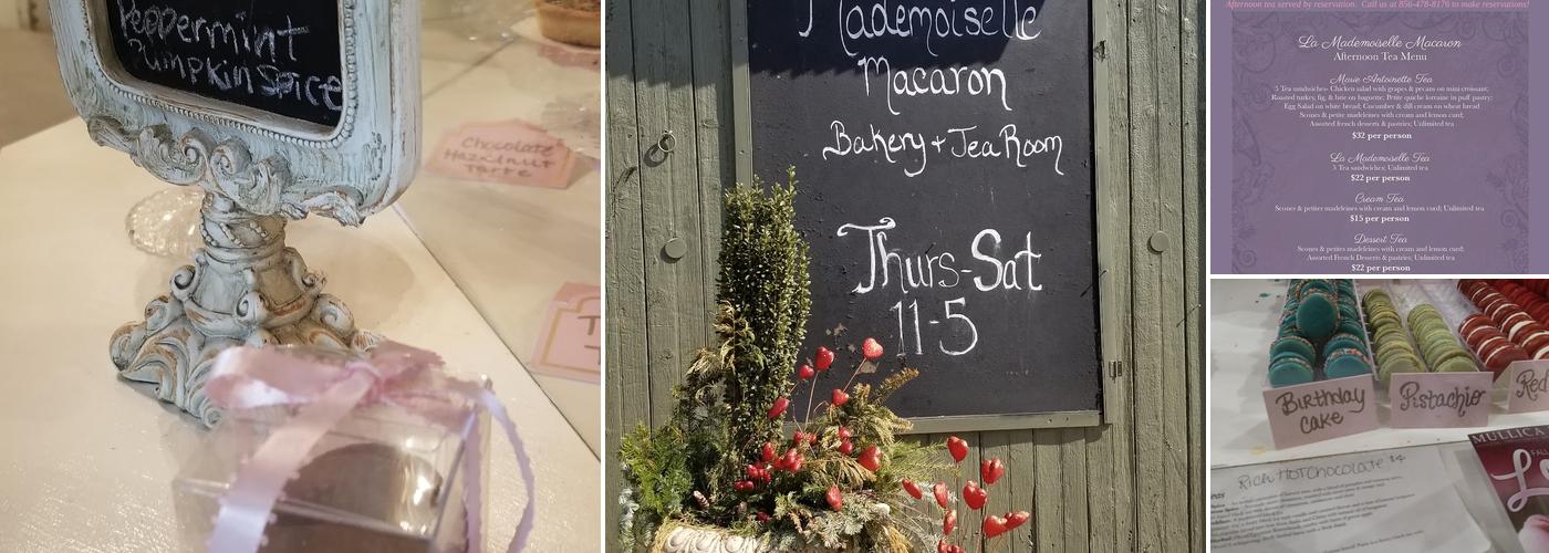 Mademoiselle Macaron Menu