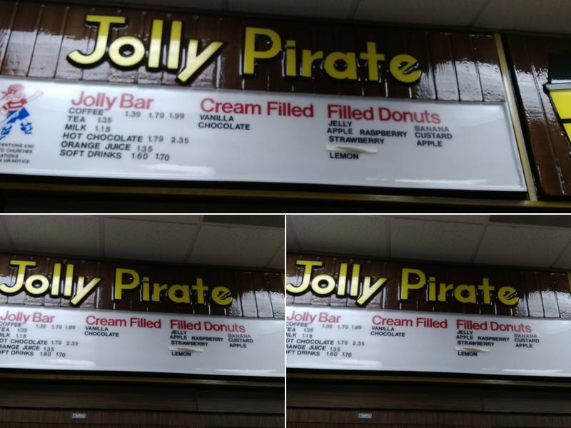Jolly Pirate Donuts Menu
