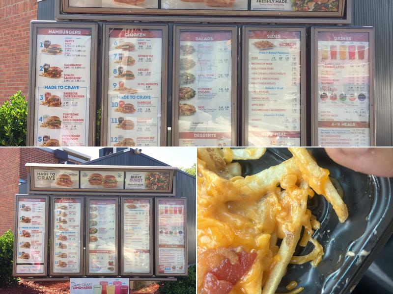 Wendy's Menu