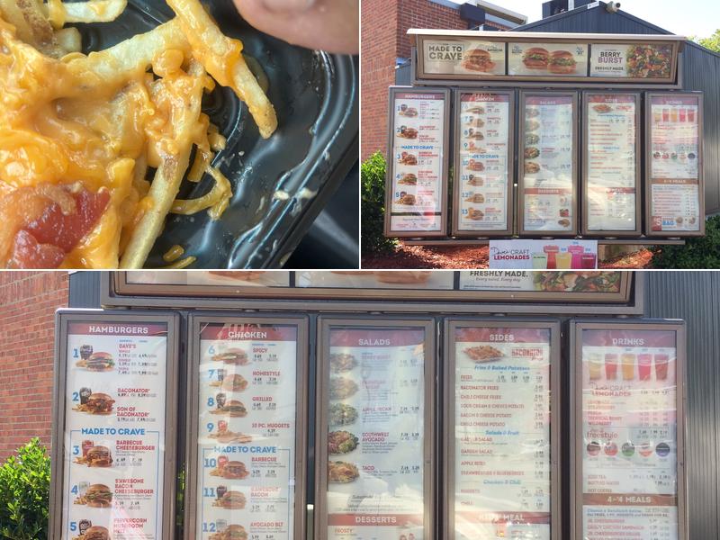 Wendy's Menu
