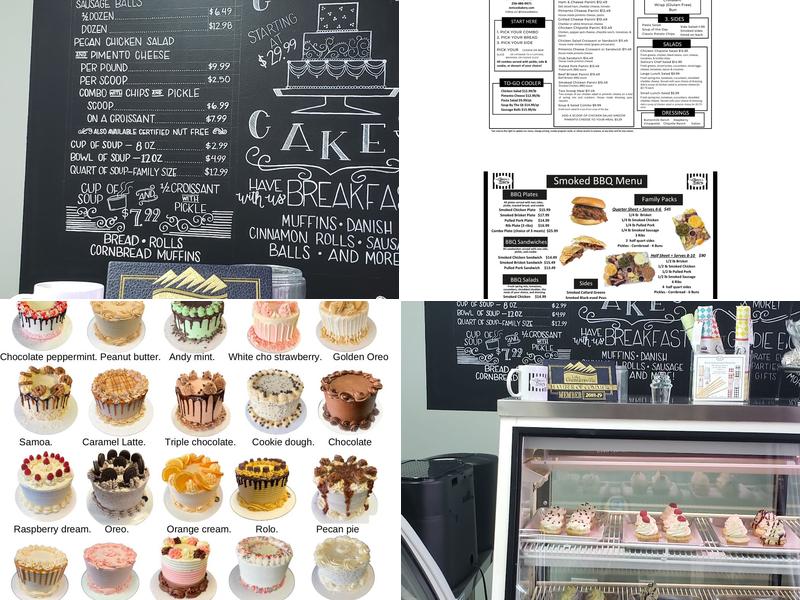 Jonica’s Bakery Menu