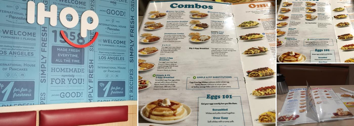 IHOP Menu