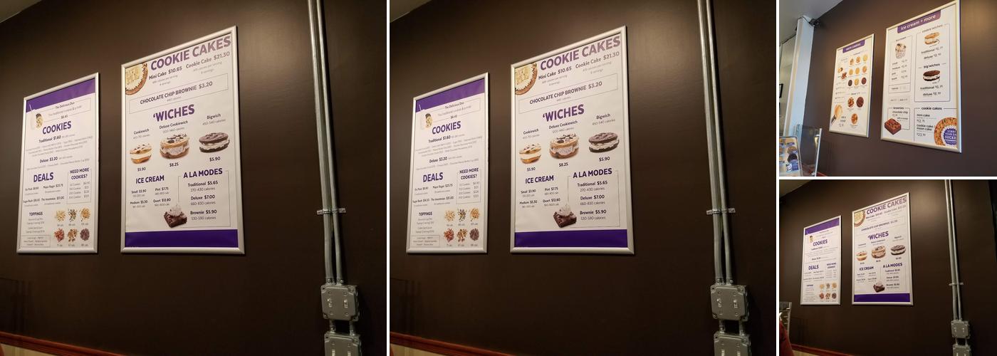 Insomnia Cookies Menu