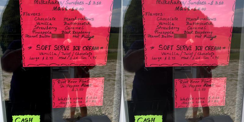 Marvie's Park Market Menu