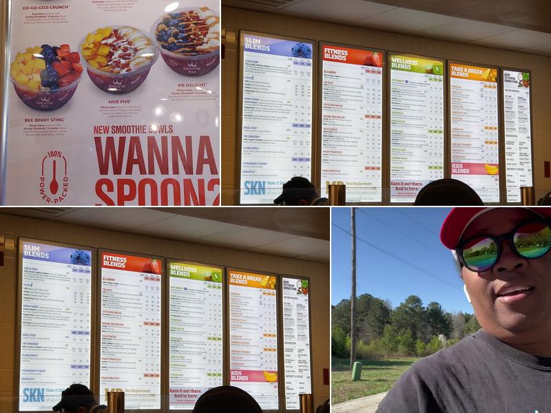 Smoothie King Menu