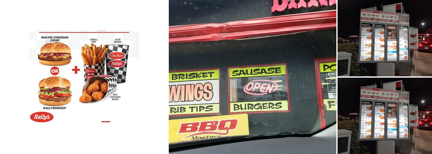 Checkers Menu