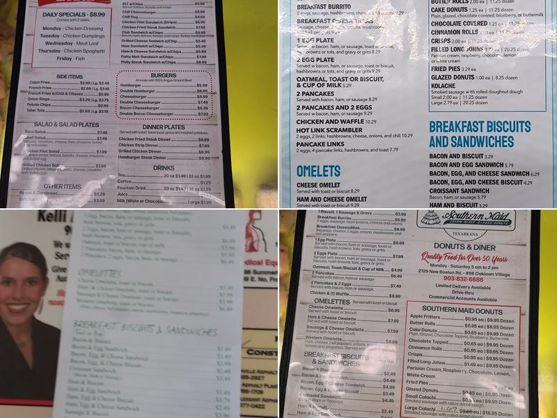 Shorty's Donuts Menu