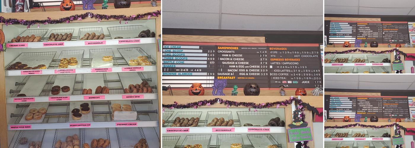 Donut Connection Menu