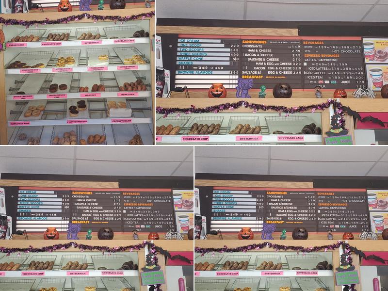 Donut Connection Menu