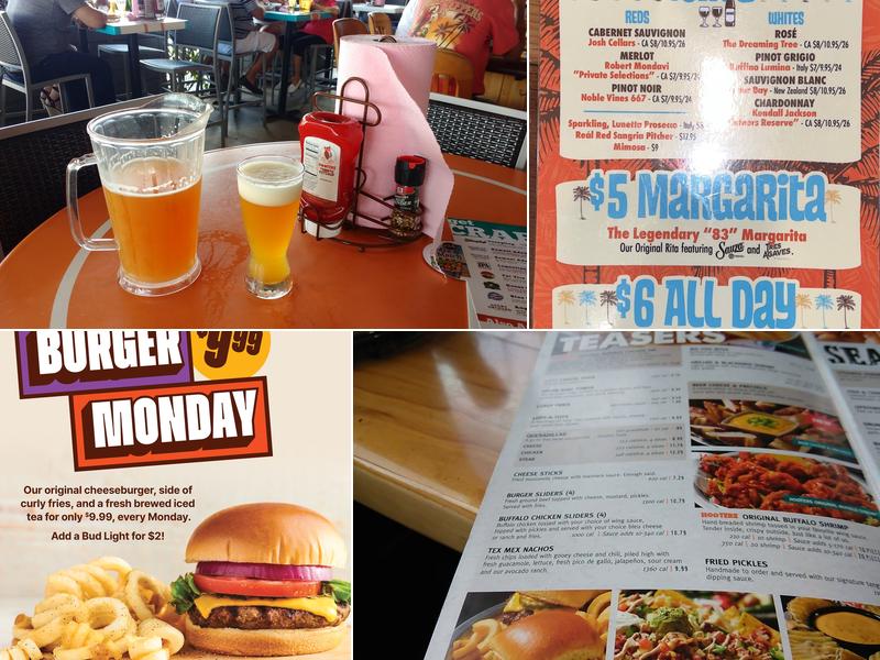 Hooters Menu