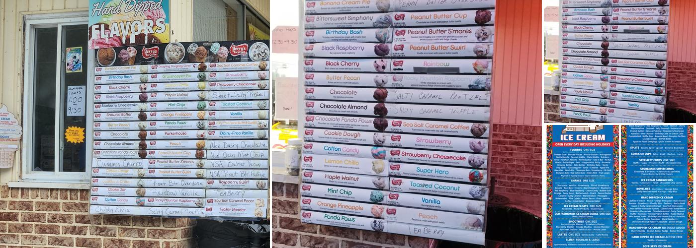 Igloo Soft Freeze Menu