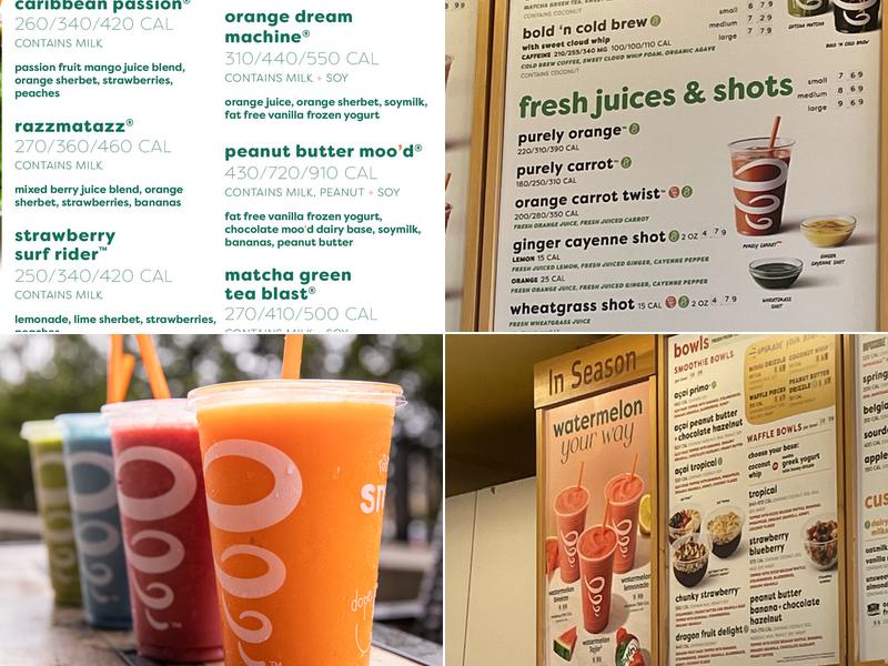 Jamba Menu