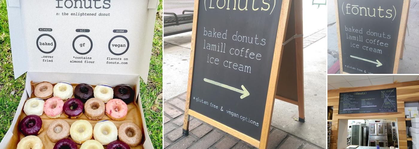 fōnuts donut bakery Menu