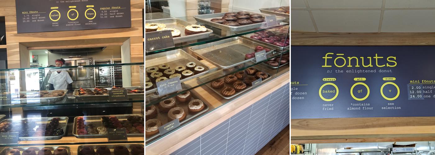 fōnuts donut bakery Menu