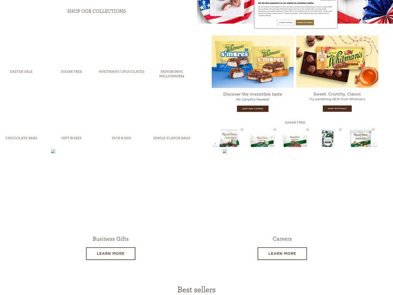 Russell Stover Chocolates Menu