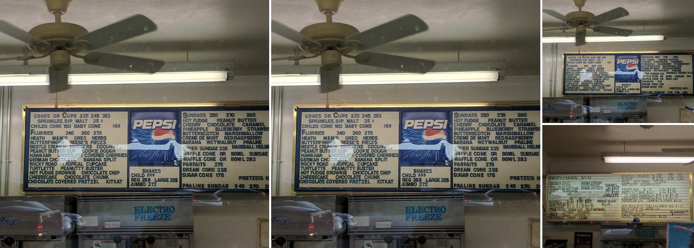 Fort Allen Frosty Shack Menu