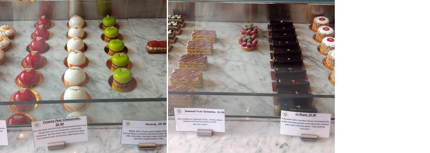 Gaby et Jules Macaron Boutique Menu