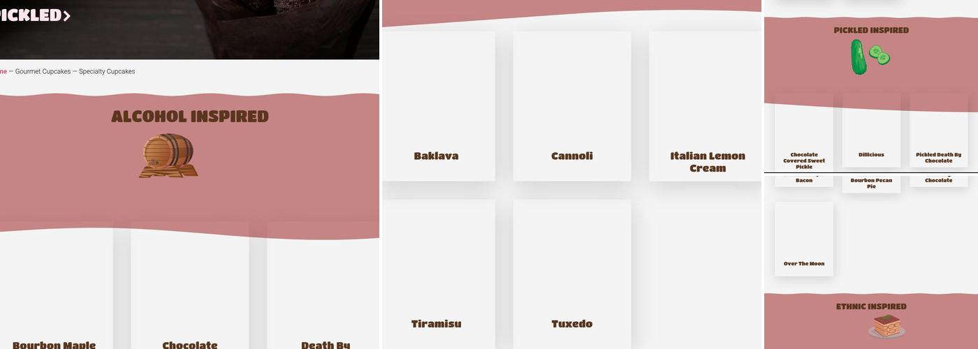 Patti's Pastries Menu