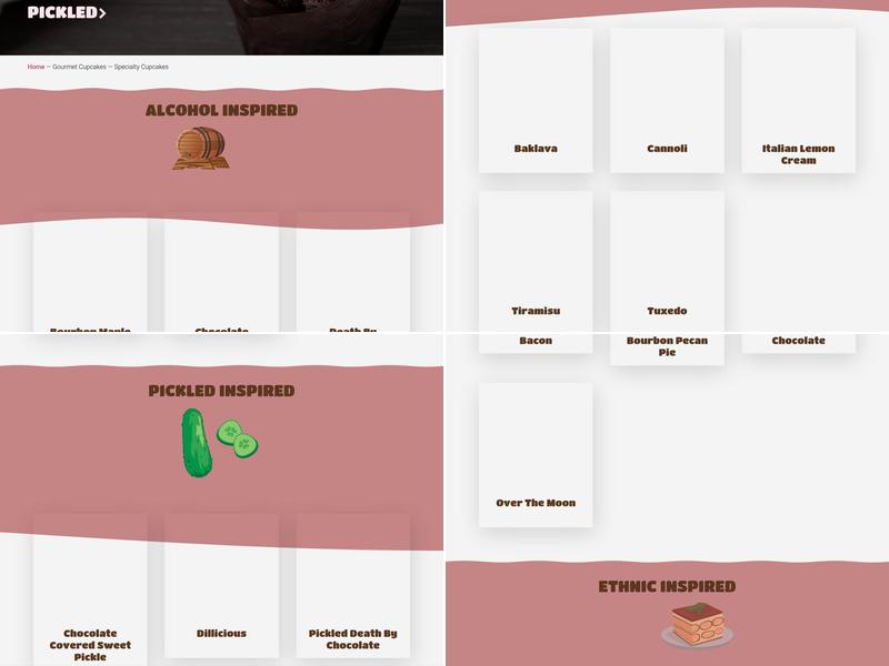 Patti's Pastries Menu