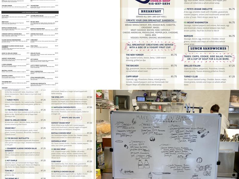 Good L'Oven Cookie Shop Menu