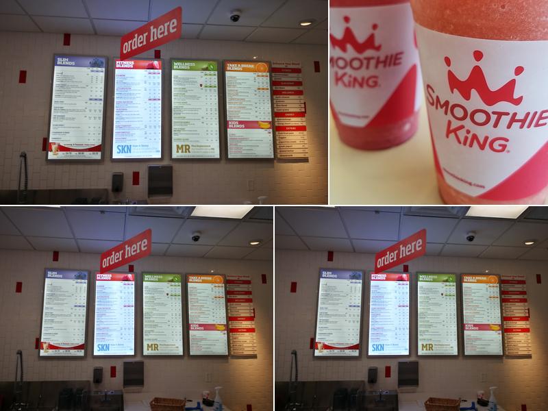 Smoothie King Menu