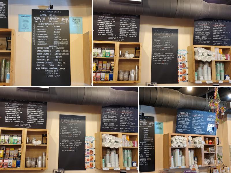 Yo Friday Harbor Espress and Sweets Menu