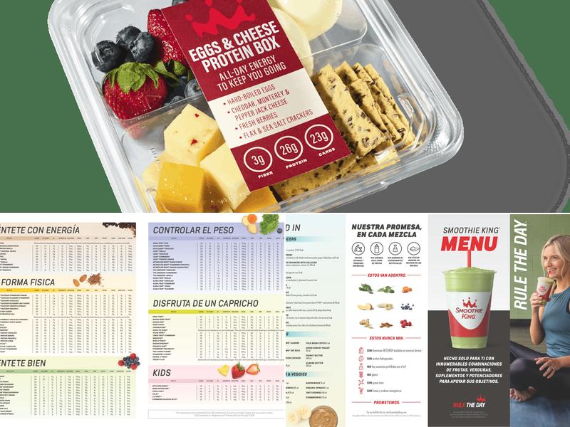Smoothie King Menu