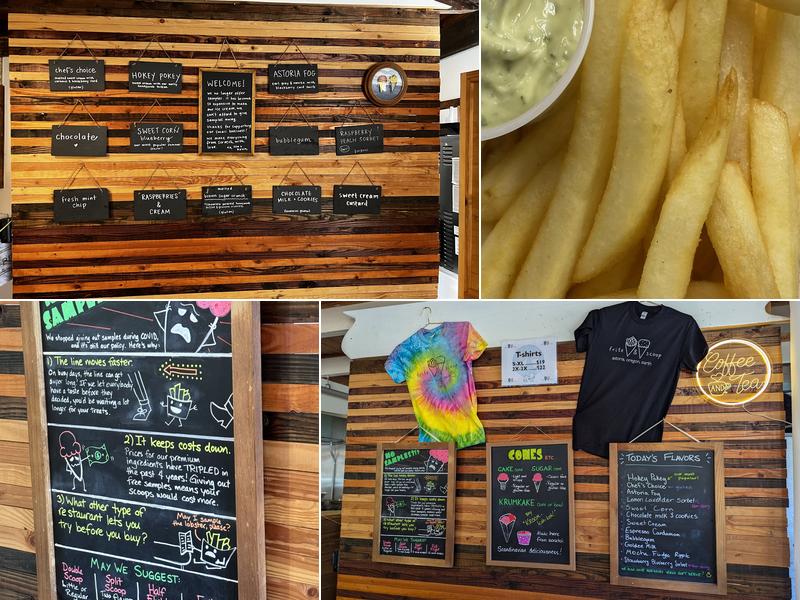Frite & Scoop Menu