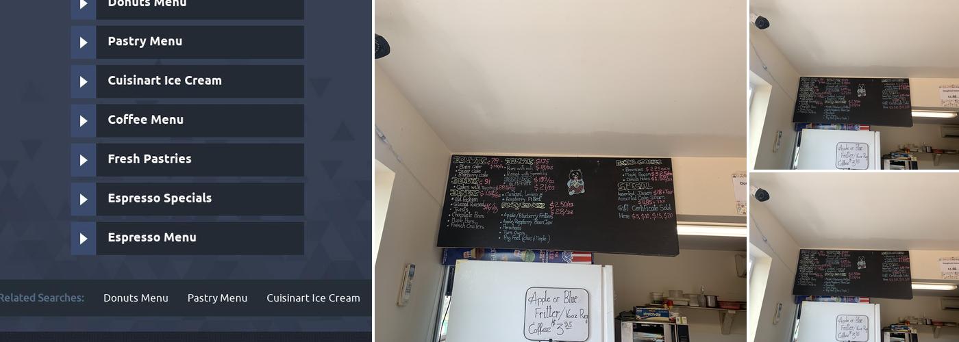 Lafeens Donuts Ice Cream And Espresso Menu