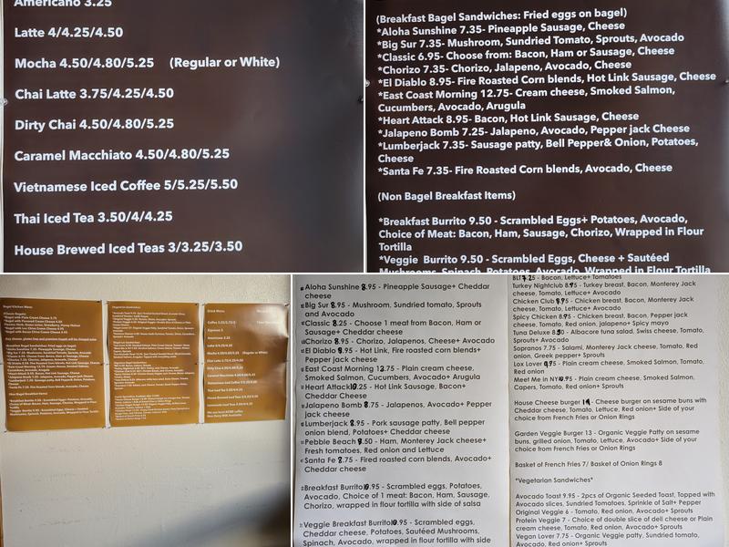 BAGEL KITCHEN Menu