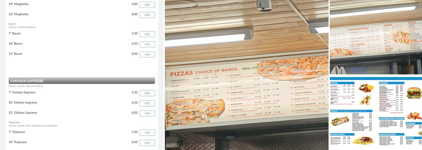 Istanbul Kebab House Menu