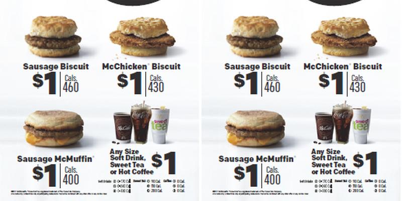 McDonald's Menu