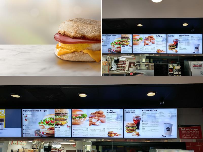 McDonald's Menu