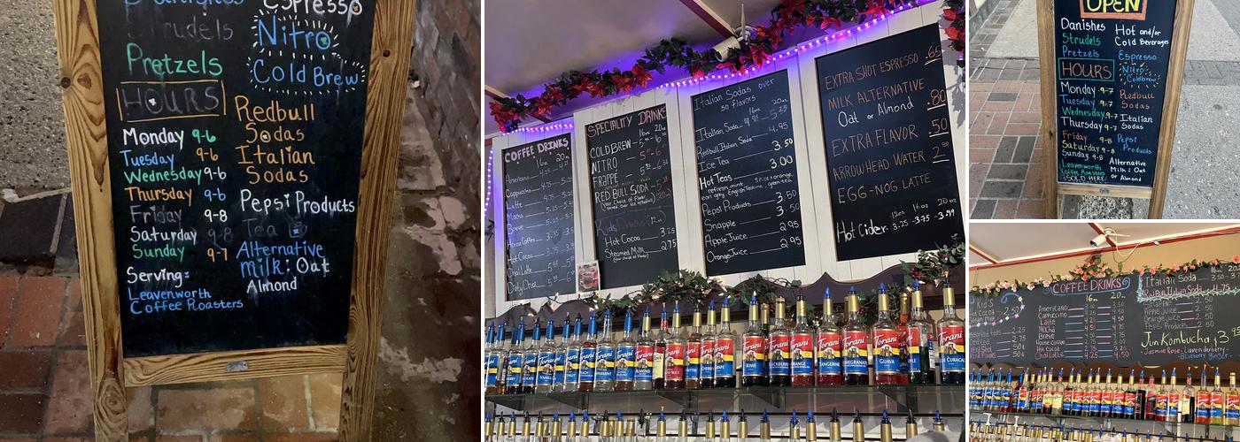 Danish Bakery Menu
