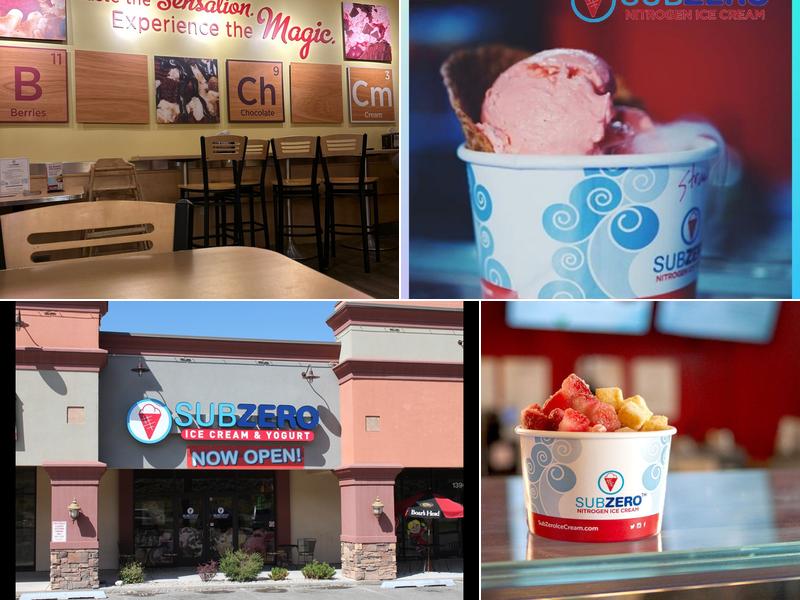 Sub Zero Nitrogen Ice Cream 1390 S Providence Center Dr #2, Cedar City