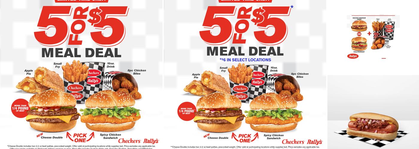 Checkers Menu