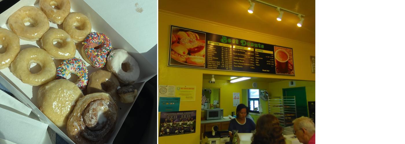 Best Donuts Menu